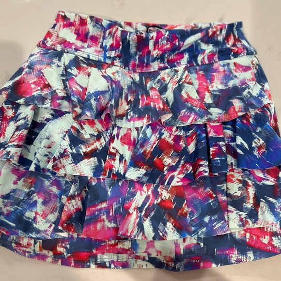 lululemon red size 6 long sleeve swiftly tech (hip length). EUC - Picture 3 of 4